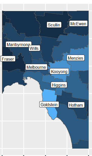 Goldstein Electorate Geospatial Analysis